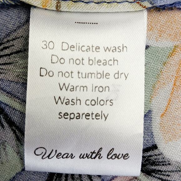 Bali ELF Made By Hand SZ XL Fits SZ 10 Carmen Floral Tiered Maxi Dress NWOT BOHO - Picture 7 of 8